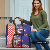 Croatia Christmas Travel Bag Santas Favorite Croatian - Wonder Print Shop