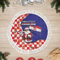 Croatia Christmas Tree Skirt Santas Favorite Croatian - Wonder Print Shop