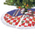 Croatia Christmas Tree Skirt Santas Favorite Croatian - Wonder Print Shop