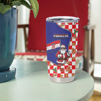 Croatia Christmas Tumbler Cup Santas Favorite Croatian - Wonder Print Shop