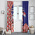 Croatia Christmas Window Curtain Santas Favorite Croatian - Wonder Print Shop