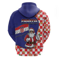Croatia Christmas Zip Hoodie Santas Favorite Croatian - Wonder Print Shop