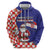 Croatia Christmas Zip Hoodie Santas Favorite Croatian - Wonder Print Shop