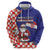 Croatia Christmas Zip Hoodie Santas Favorite Croatian - Wonder Print Shop