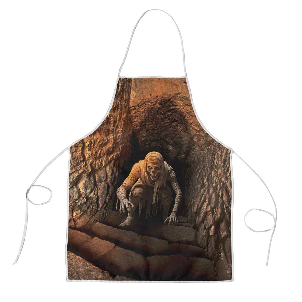 3D Illusion Scary Halloween Apron Creepy Mummy - Wonder Print Shop
