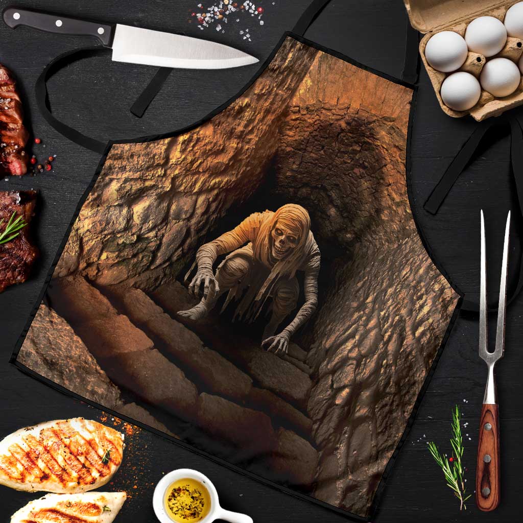 3D Illusion Scary Halloween Apron Creepy Mummy - Wonder Print Shop