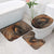 3D Illusion Scary Halloween Bathroom Set Creepy Mummy - Wonder Print Shop