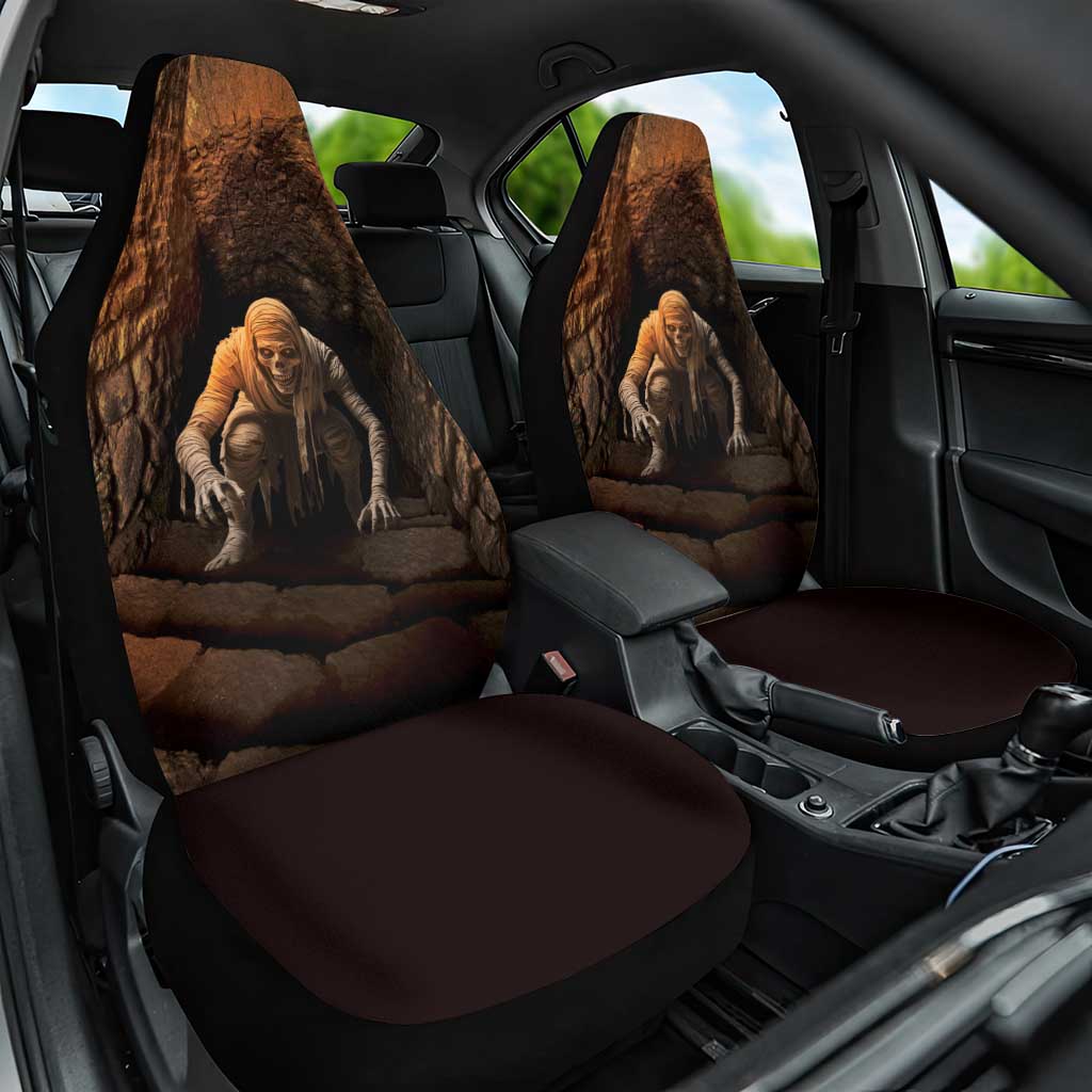 3D Illusion Scary Halloween Car Seat Cover Creepy Mummy DT05
