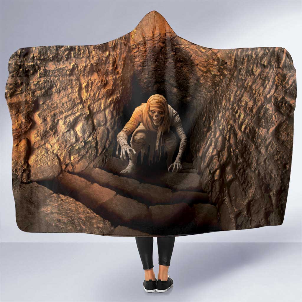 3D Illusion Scary Halloween Hooded Blanket Creepy Mummy - Wonder Print Shop