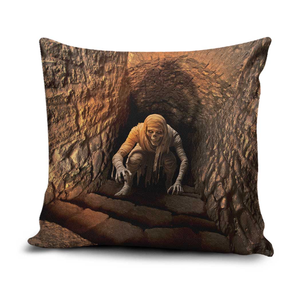 3D Illusion Scary Halloween Pillow Cover Creepy Mummy - Wonder Print Shop