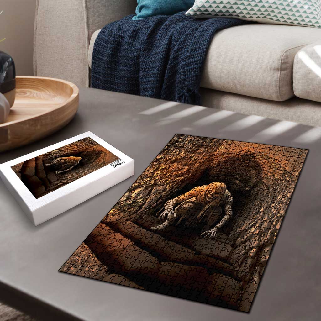 3D Illusion Scary Halloween Puzzle Creepy Mummy - Wonder Print Shop