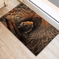 3D Illusion Scary Halloween Rubber Doormat Creepy Mummy - Wonder Print Shop