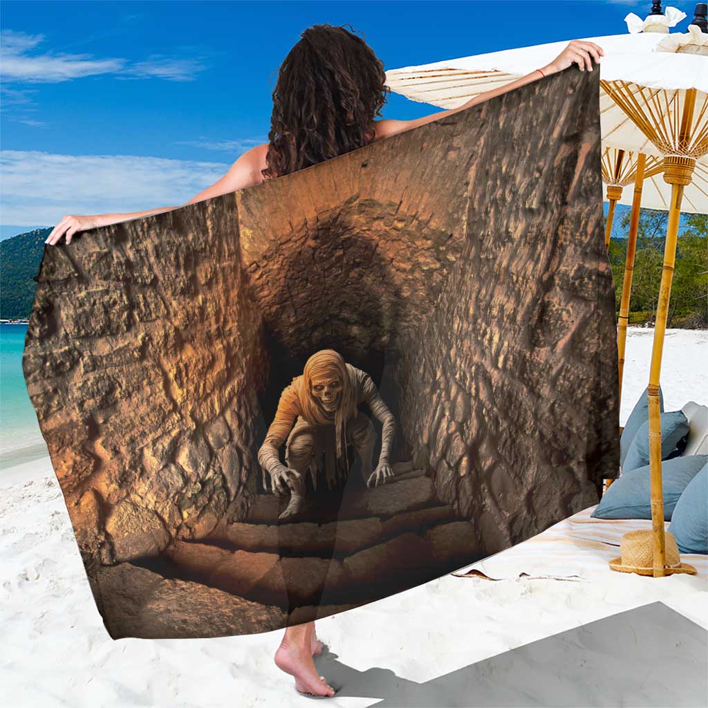3D Illusion Scary Halloween Sarong Creepy Mummy - Wonder Print Shop