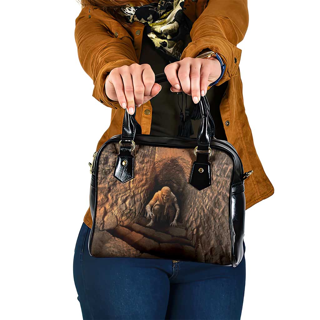 3D Illusion Scary Halloween Shoulder Handbag Creepy Mummy - Wonder Print Shop