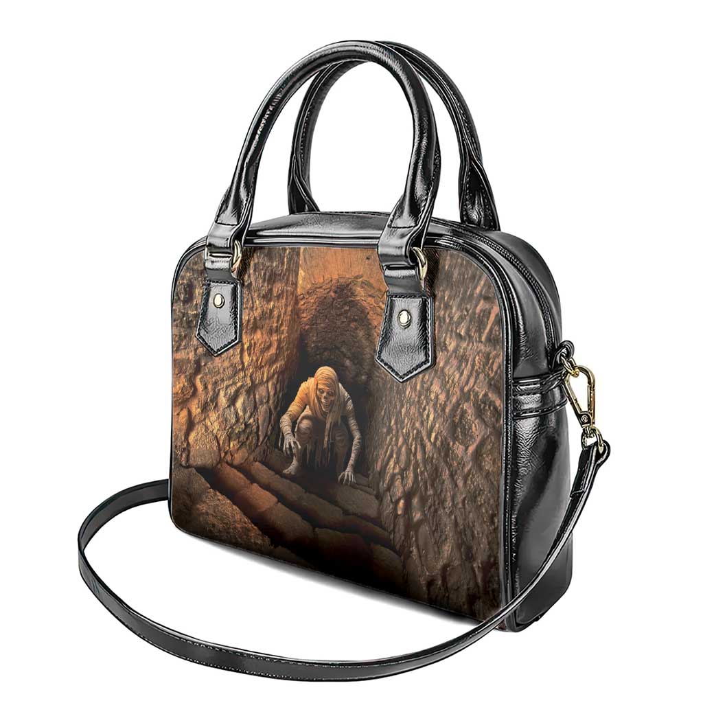 3D Illusion Scary Halloween Shoulder Handbag Creepy Mummy - Wonder Print Shop