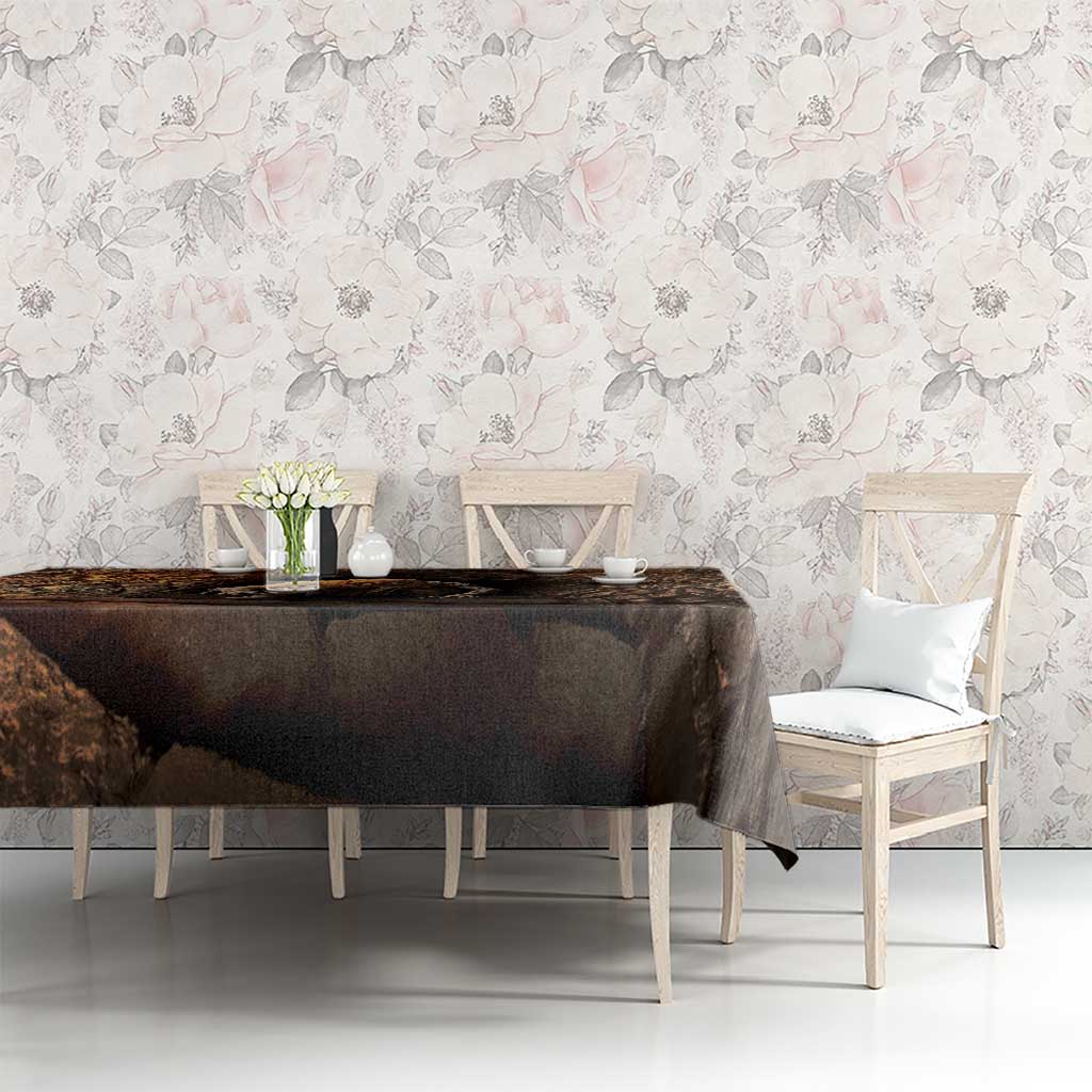 3D Illusion Scary Halloween Tablecloth Creepy Mummy - Wonder Print Shop