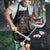 3D Illusion Straw Man Halloween Apron Behind The Bars - Wonder Print Shop