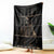 3D Illusion Straw Man Halloween Blanket Behind The Bars - Wonder Print Shop
