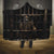 3D Illusion Straw Man Halloween Hooded Blanket Behind The Bars - Wonder Print Shop