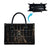 3D Illusion Straw Man Halloween Leather Bag Behind The Bars DT05