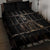 3D Illusion Straw Man Halloween Quilt Bed Set Behind The Bars DT05