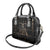 3D Illusion Straw Man Halloween Shoulder Handbag Behind The Bars - Wonder Print Shop