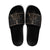 3D Illusion Straw Man Halloween Slide Sandals Behind The Bars - Wonder Print Shop