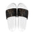 3D Illusion Straw Man Halloween Slide Sandals Behind The Bars - Wonder Print Shop