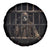3D Illusion Straw Man Halloween Spare Tire Cover Behind The Bars - Wonder Print Shop