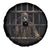 3D Illusion Straw Man Halloween Spare Tire Cover Behind The Bars - Wonder Print Shop