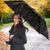 3D Illusion Straw Man Halloween Umbrella Behind The Bars - Wonder Print Shop