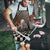 3D Illusion Zombie Halloween Apron Horror Style - Wonder Print Shop