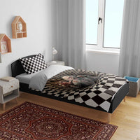 3D Illusion Zombie Halloween Bedding Set Horror Style DT05