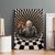 3D Illusion Zombie Halloween Canvas Wall Art Horror Style - Wonder Print Shop