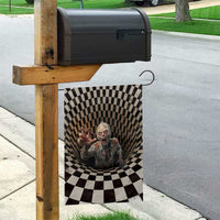 3D Illusion Zombie Halloween Garden Flag Horror Style - Wonder Print Shop