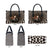 3D Illusion Zombie Halloween Leather Bag Horror Style DT05