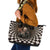 3D Illusion Zombie Halloween Leather Tote Bag Horror Style - Wonder Print Shop
