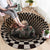 3D Illusion Zombie Halloween Round Carpet Horror Style - Wonder Print Shop