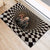 3D Illusion Zombie Halloween Rubber Doormat Horror Style - Wonder Print Shop