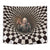 3D Illusion Zombie Halloween Tapestry Horror Style - Wonder Print Shop