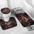 3D Illusion Skull Halloween Bathroom Set Hell Pit - Wonder Print Shop