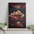 3D Illusion Skull Halloween Canvas Wall Art Hell Pit - Wonder Print Shop