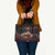 3D Illusion Skull Halloween Leather Bag Hell Pit DT05