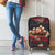 3D Illusion Skull Halloween Luggage Cover Hell Pit - Wonder Print Shop