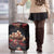 3D Illusion Skull Halloween Luggage Cover Hell Pit - Wonder Print Shop