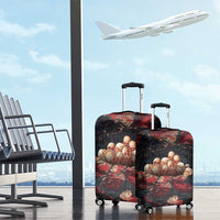 3D Illusion Skull Halloween Luggage Cover Hell Pit - Wonder Print Shop