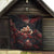 3D Illusion Skull Halloween Quilt Hell Pit - Wonder Print Shop