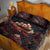 3D Illusion Skull Halloween Quilt Bed Set Hell Pit DT05
