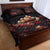 3D Illusion Skull Halloween Quilt Bed Set Hell Pit DT05