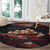 3D Illusion Skull Halloween Round Carpet Hell Pit - Wonder Print Shop